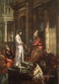 Christ devant Pilate italien Renaissance Tintoretto